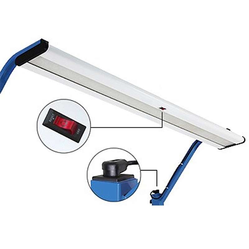 Overhead Aluminum LED Lights with Rocker Switch, 48"